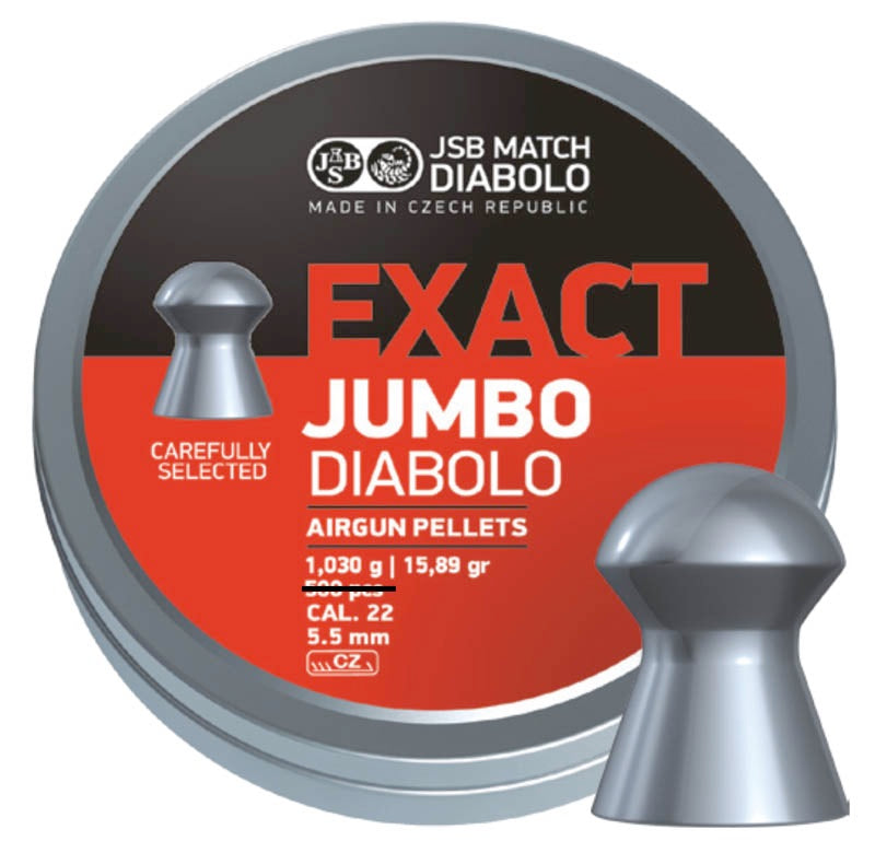 JSB Exact Jumbo 5,50mm .22 16gr