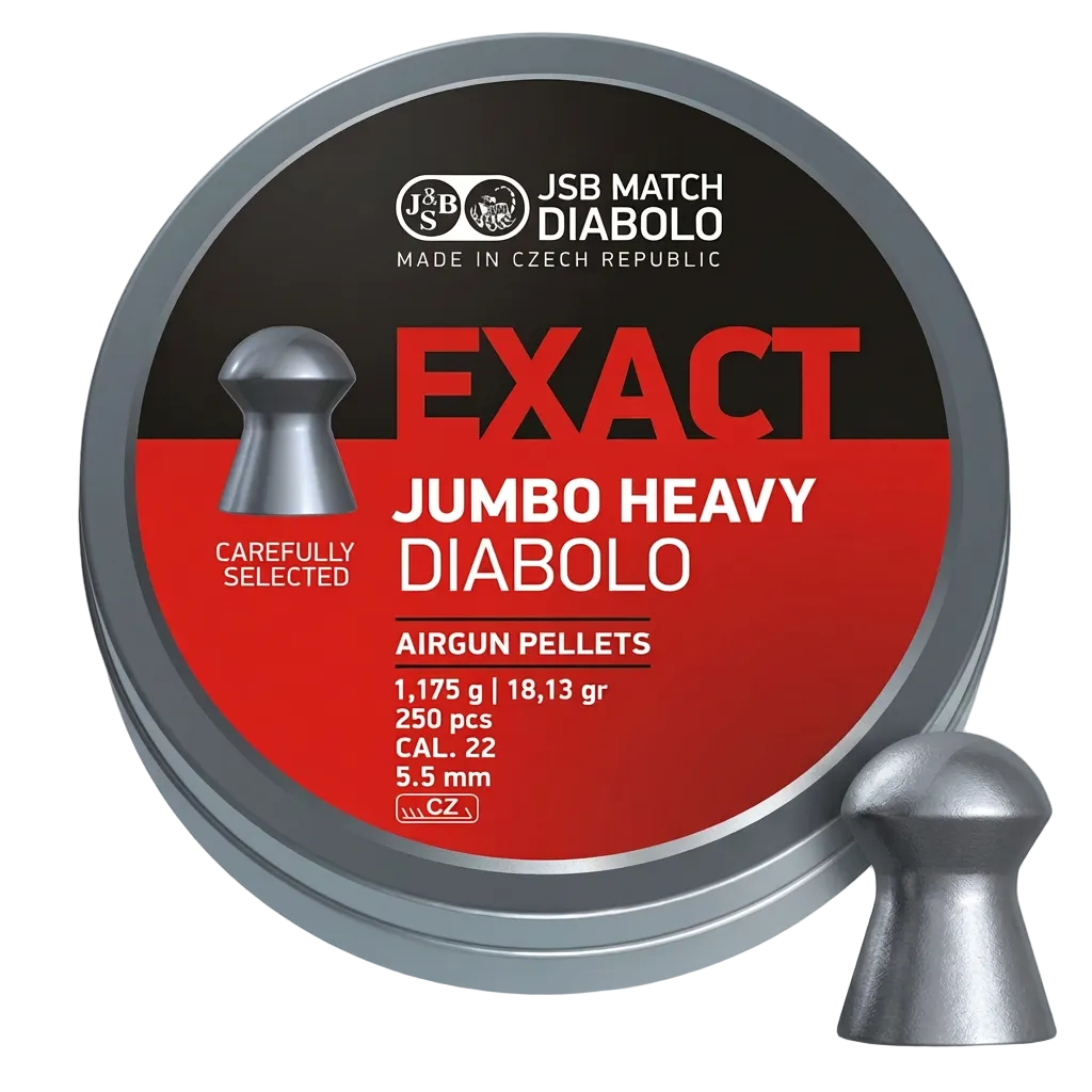 JSB Exact Jumbo Heavy 5,52mm .22 18,13gr