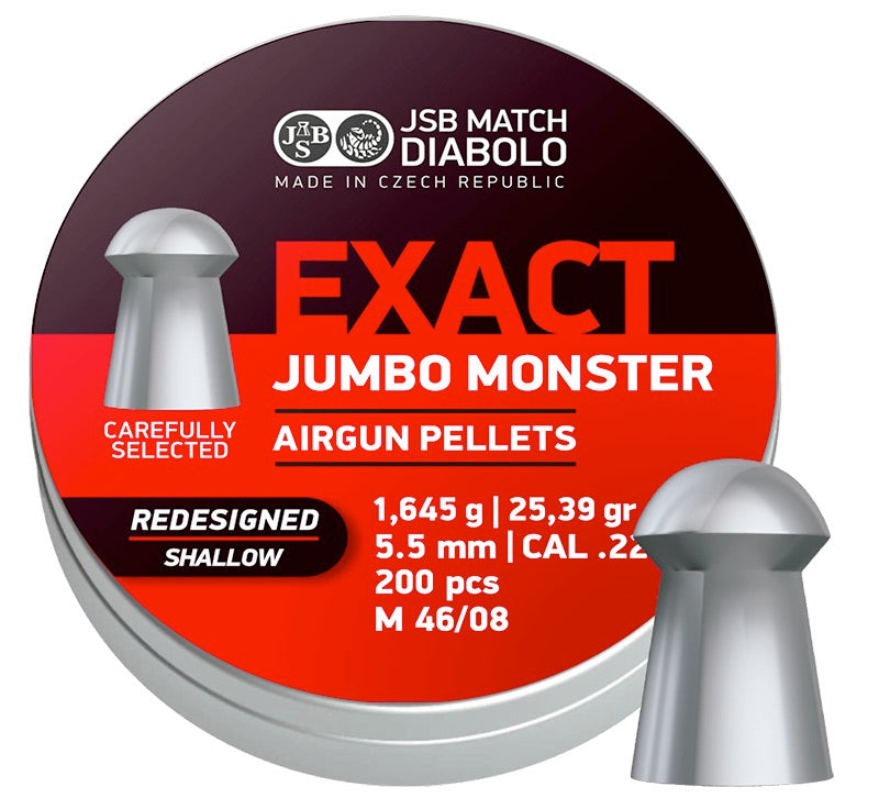 JSB Monster Redesigned Shallow 5.5mm .22 25,39gr