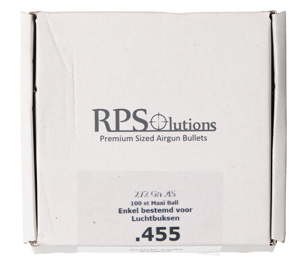 RPS Maxibal .45, Kopf 272, grains -Packung