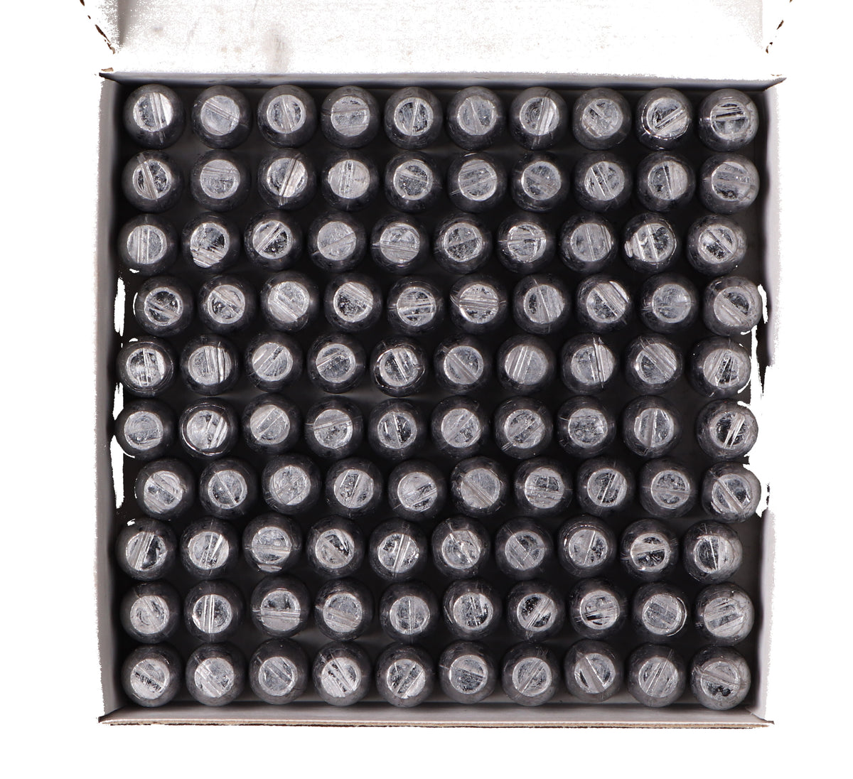 RPS-Köpfe für Luft .455 355 grains im Inneren der Verpackung