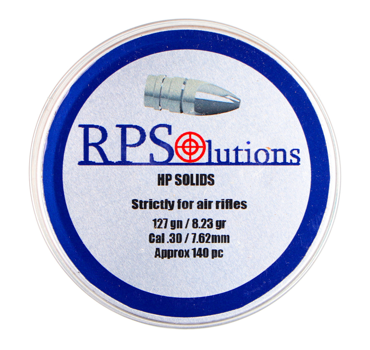 RPS .309 Köpfe 127 grains Vorderseite 