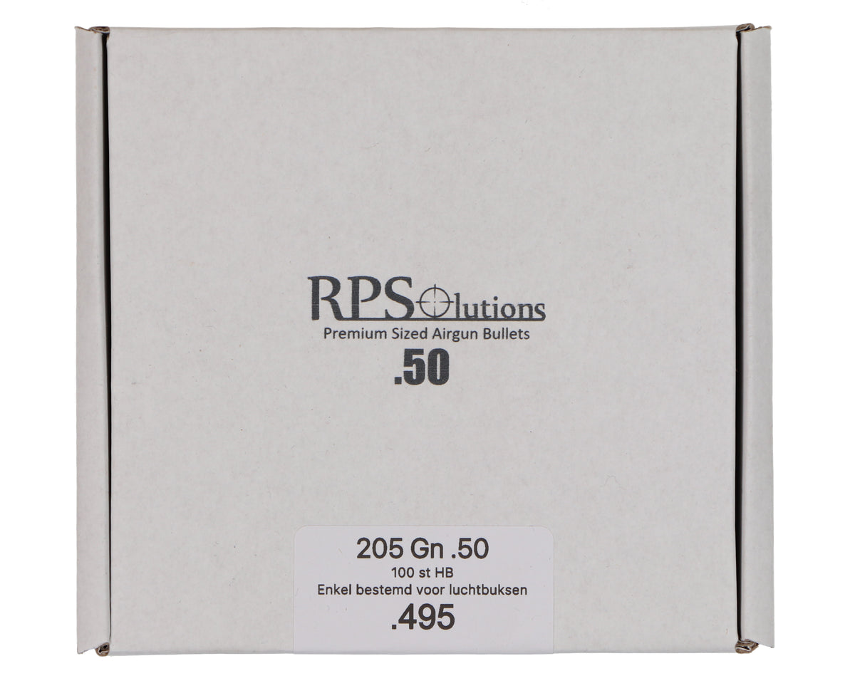RPS .495 Hollow-Base Slugs 205 grains Verpackung