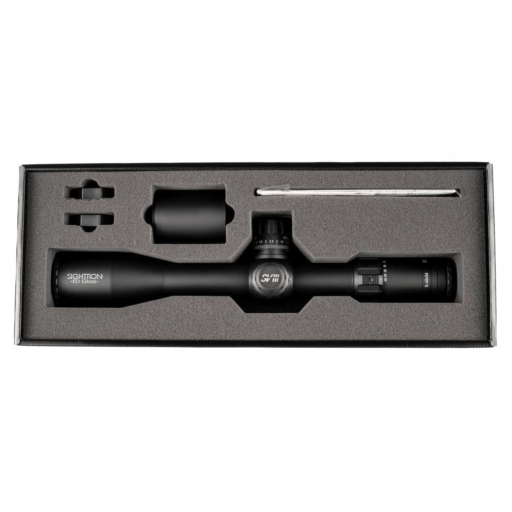 Sightron SVIII FFP 5-40x56 ED IR Zero Stop 29001