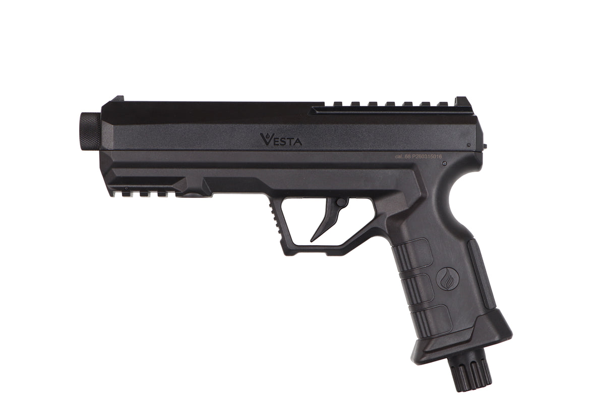 Vesta Guardian CO2 pistool .68 linker zijaanzicht