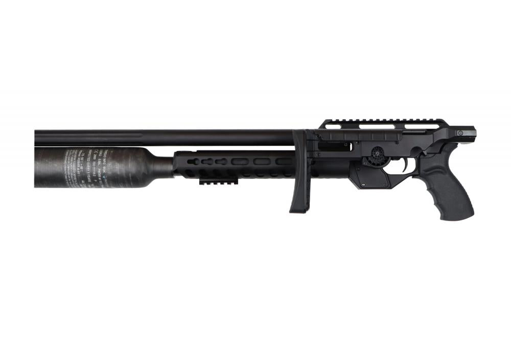 AirMaks Katran XB HP - vue latérale complète avec crosse pliable