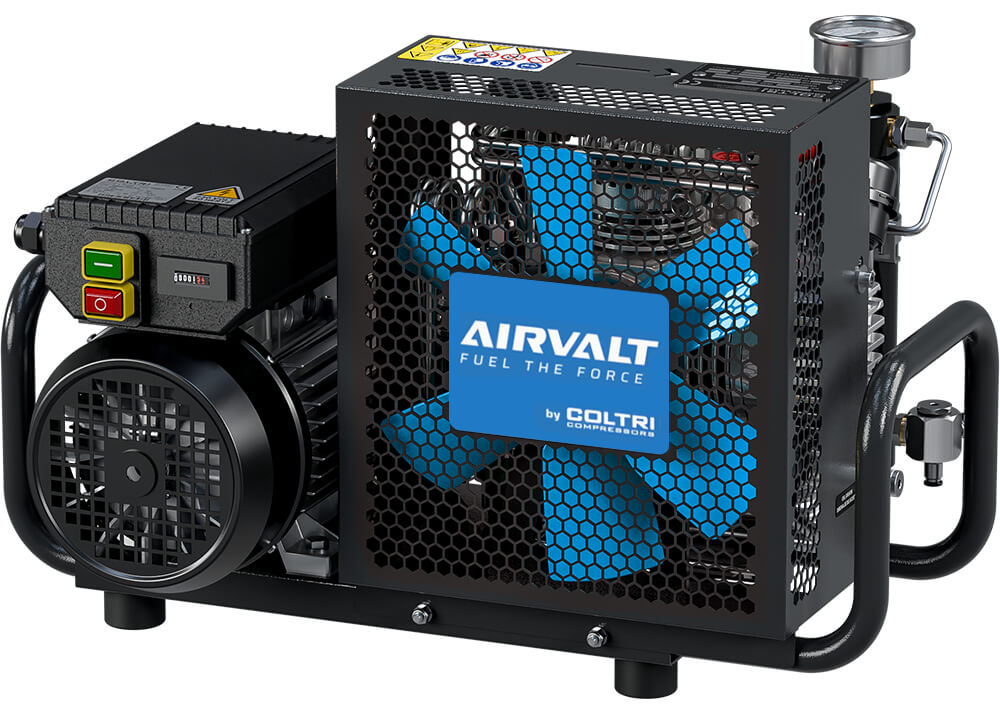 Airvalt Icon 100 LSE 300 bar compressor voor PCP-luchtbuks en persluchtfles