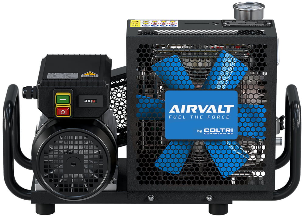 Airvalt Icon 100 LSE compressor vooraanzicht