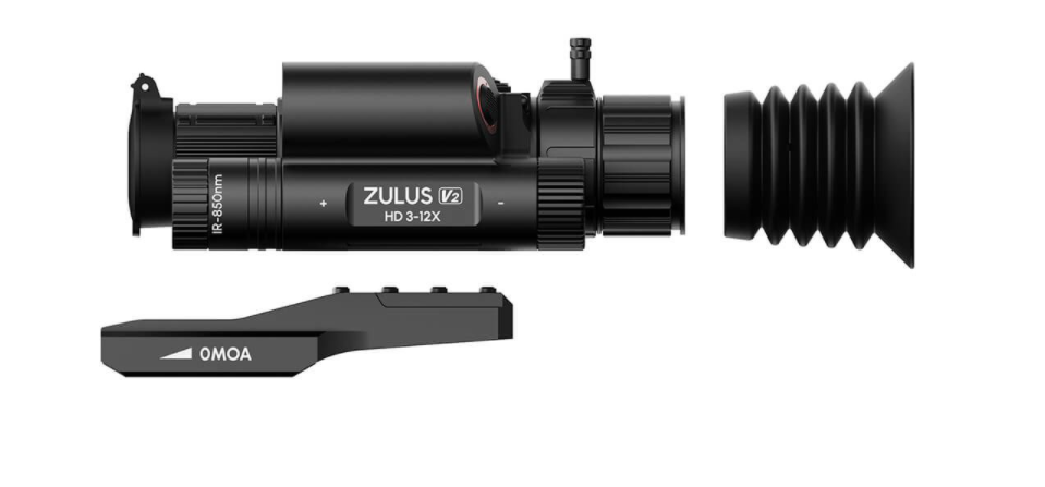Lunette de visée DNT Zulus HD 3-12x LRF V2 jour/nuit