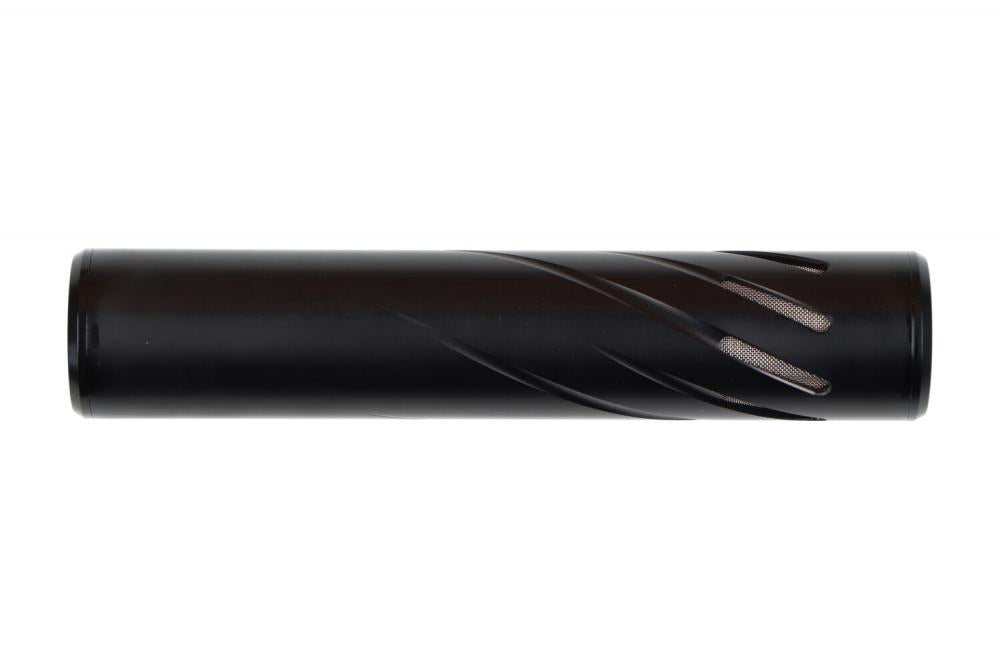 Edgun Leshiy2 Lang Magna Silencer – Detailansicht des Laufs und der Schiene