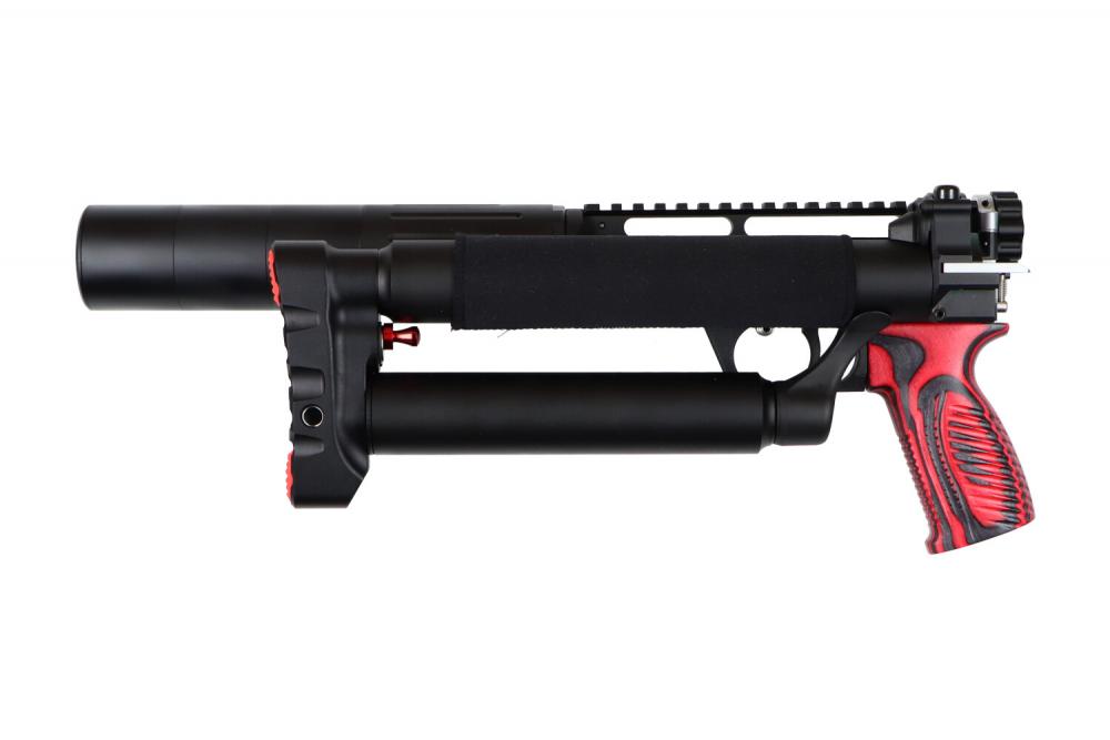 Edgun Leshiy2 EAR Std Huma Silenced – Schaft ausgeklappt