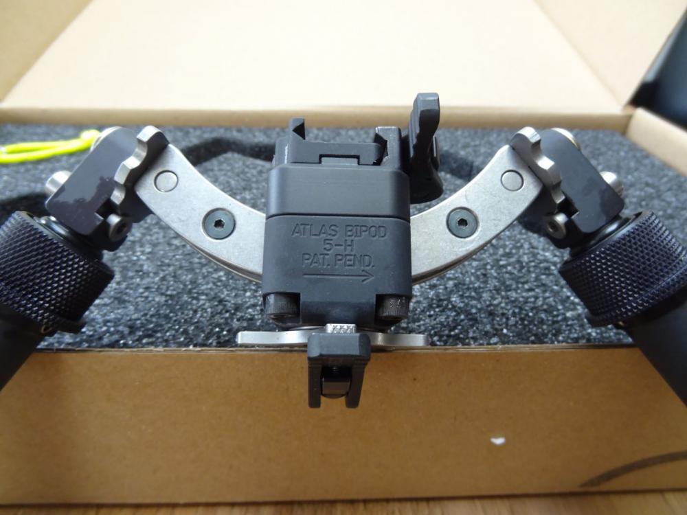 Atlas Heavy Duty Bipod BT35-LW17 5H Met Snelmontage