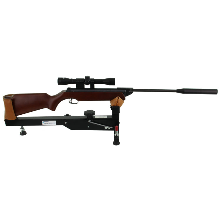 Knicklauf-Luftgewehr-Set mit Zielfernrohr – ES-Airguns – rechts