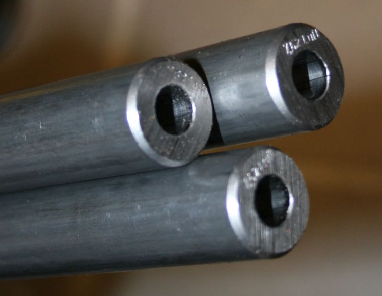 Lothar Walther 7,62mm luchtloop blank - doorsnede