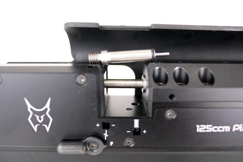 RTI Arms Mora Standaard - detail verstelbare vulprobe