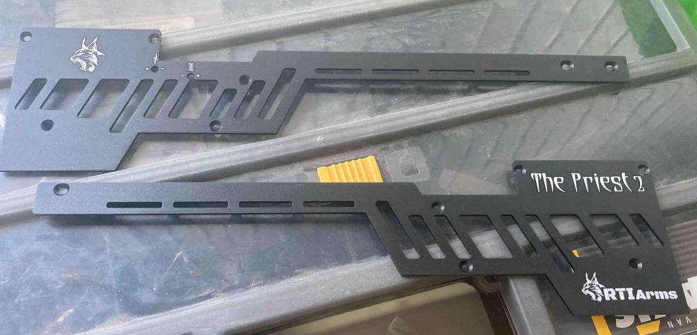RTI Arms Prophet sidecovers zwart - set
