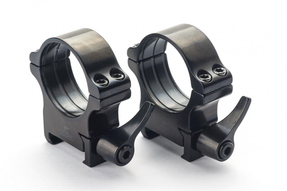 Rusan-Mikron Steel Precision Weaver Rings 40mm Quick Detach H14