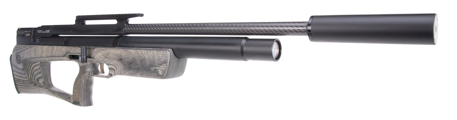 Taipan Veteran 2 Long - detail cocking knop en carbon loop