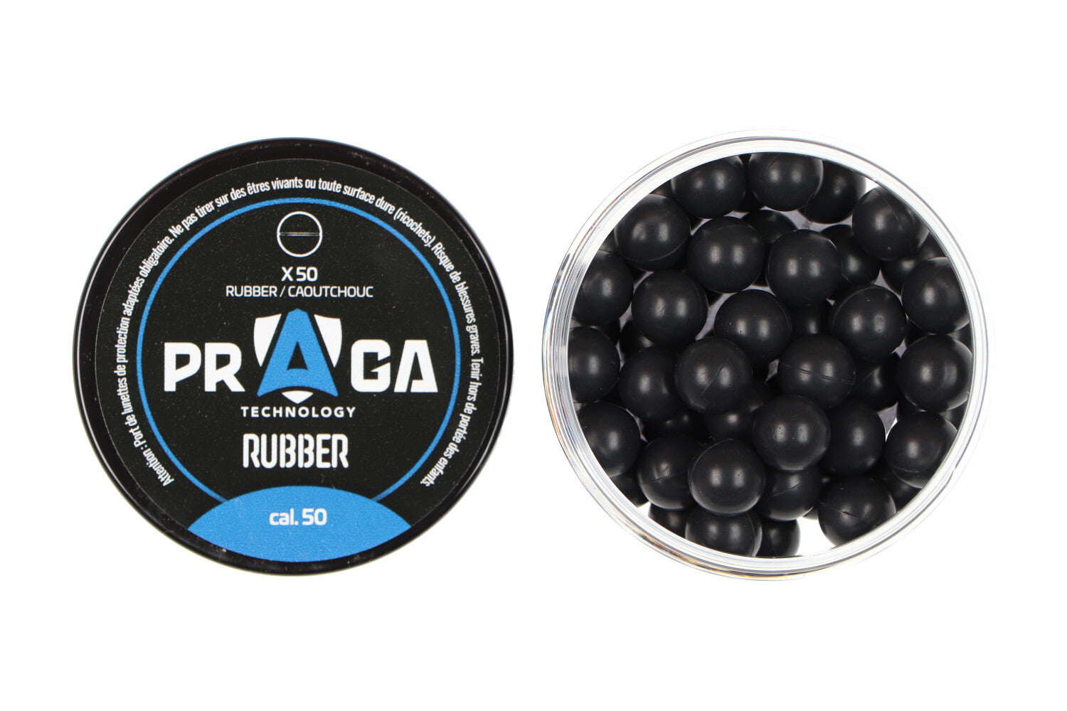 Praga Defense Rubber Ballen VESTA .50 20gr