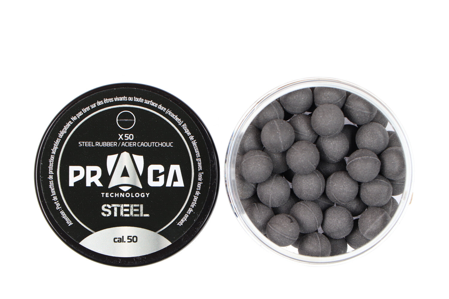 Praga Defense STAAL / Rubber Ballen VESTA .50