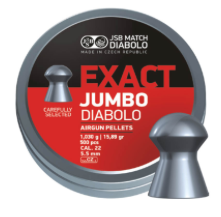 JSB Exact Jumbo 5,51mm .22 Pellets 16gr