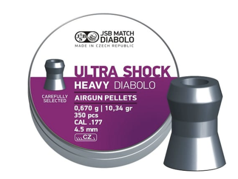 JSB Ultra Shock Heavy 4,5mm .177 10,34gr