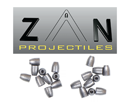 Zan Projectiles Slugs 9mm .357 100gr.